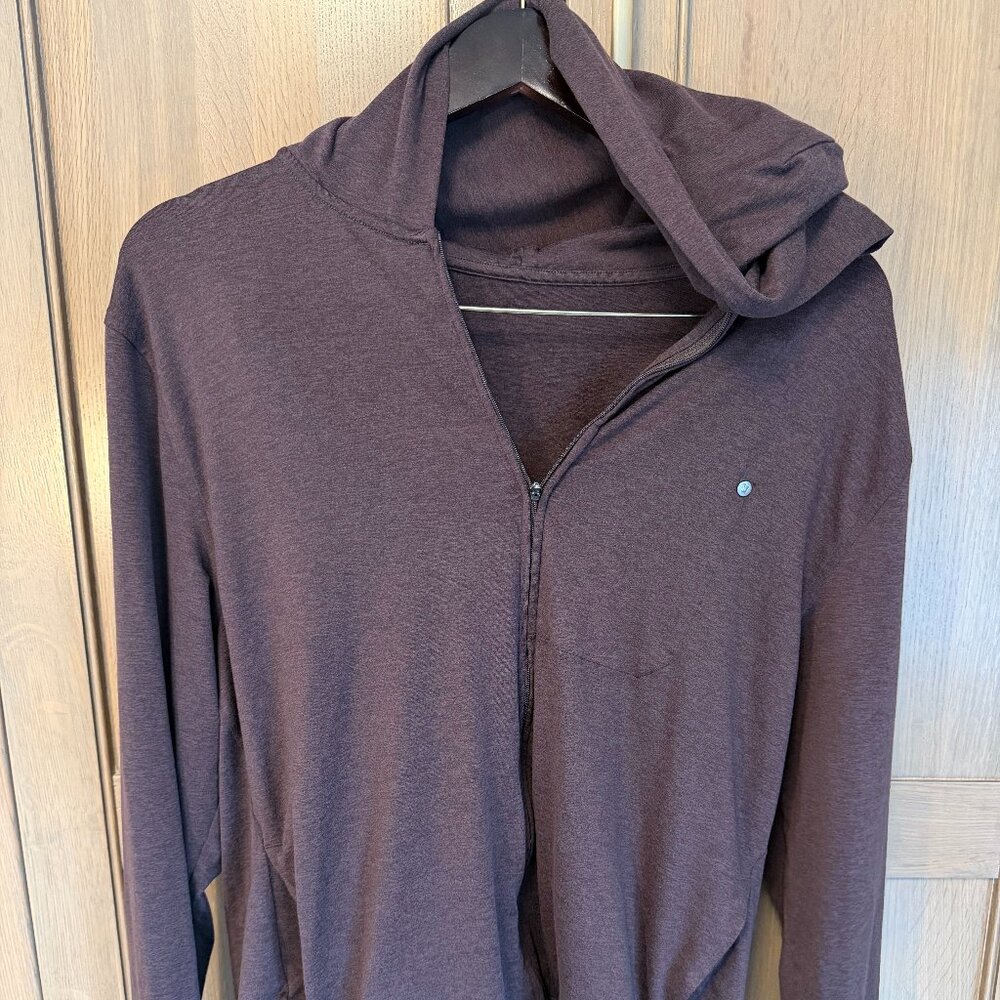 Vuori Dark Brown Hoodie